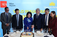 Vietnam Airlines launch first-ever Hanoi-Milan direct air route